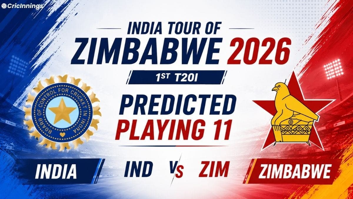 IND vs ZIM 1st T20: India's Predicted Playing XI, Rinku Singh Likely to Miss Out